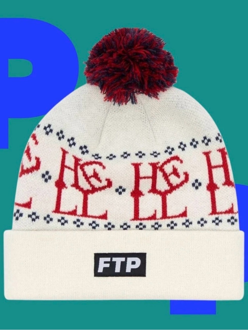 FTP Hell Pom Beanie